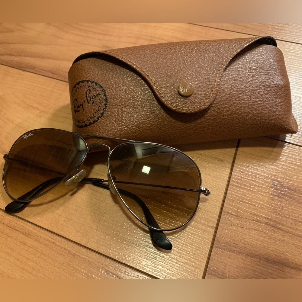 Ray-Ban aviator sunglasses